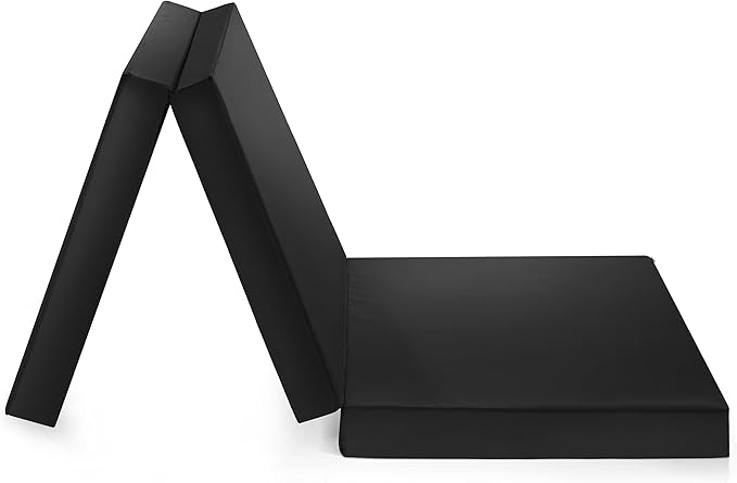 Badenia Trendline Gästematratze 3-teilige Klappmatratze mit strapazierfähigem Microfaser Bezug, Öko-Tex zertifiziert, produziert nach deutschem Qualitätsstandard,190 x 60 cm , schwarz Badenia Trendline Gästematratze 3-teilige Klappmatratze mit strapazierfähigem Microfaser Bezug, Öko-Tex zertifiziert, produziert nach deutschem Qualitätsstandard,190 x 60 cm , schwarz
