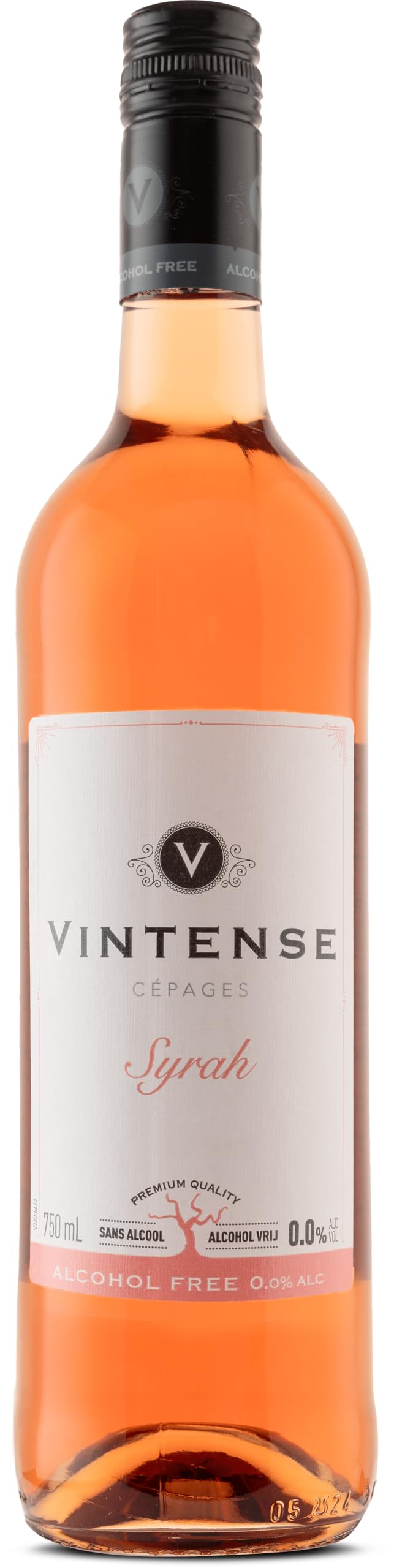 Vintense Cepages Syrah Non Alcoholic Still Wine, 750ml