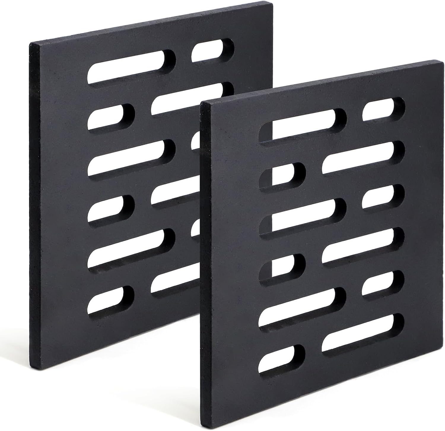 Adviace 40263 Furnace Grates for US Stove Hot Blast Hotblast 1400 1500 1537G Wood Furnaces, 2-Pack Wood Stove Grates 40263 for USSC 1400 1500 1537G Models