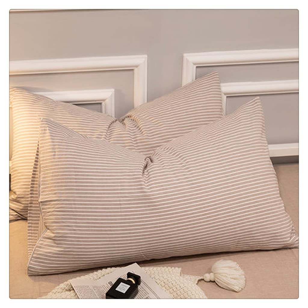MFJGHU Lattice Pillowcases Home Bedding Decorative Pillow Cover Cotton Super Soft Case Solid Color Sofa Throw Pillows(Style E)