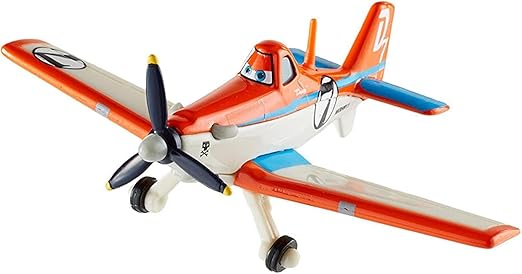 secxifeo Pixar Planes No.7 Dusty Crophopper 1:55 Metal Diecast Educational Toys Planes Model 1