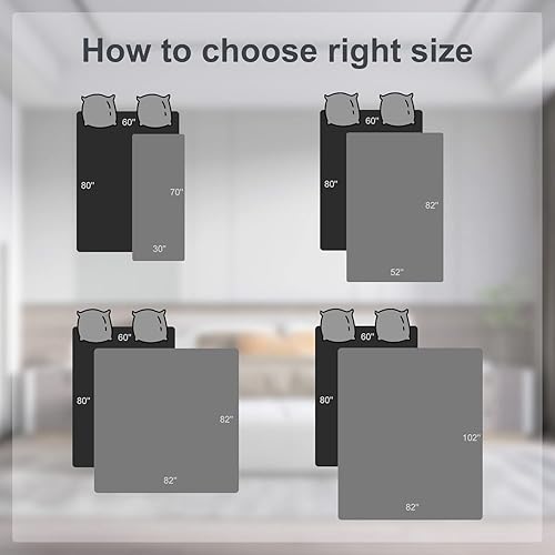 Miniatura 7 de Comsmart Funda impermeable para sofá de perro y gato, manta de muebles líquida antideslizante, a prueba de urinario, manta protectora reversible