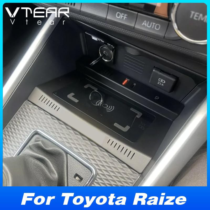 Amazon.co.jp: Car Qi ワイヤレス充電器 Compatible with トヨタ Raize