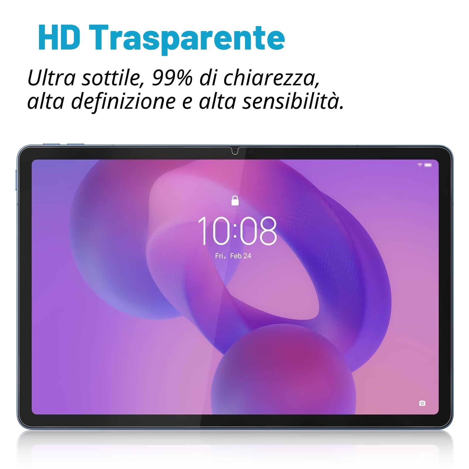Pellicola Protettiva Vetro Temperato per Lenovo Idea Tab 11 Pollici / Lenovo Tab M11 2 Pack
