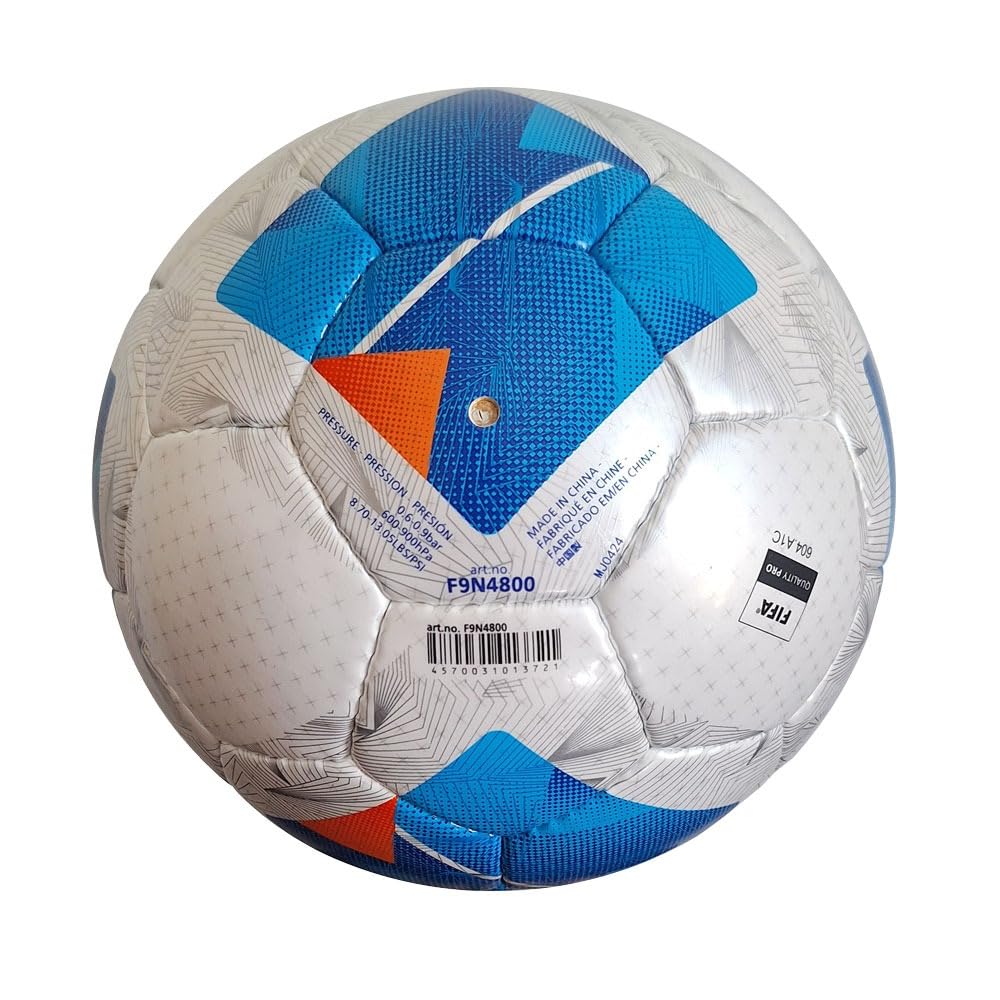 Molten F9N4800 Futsalbäll, White/Blue, 4