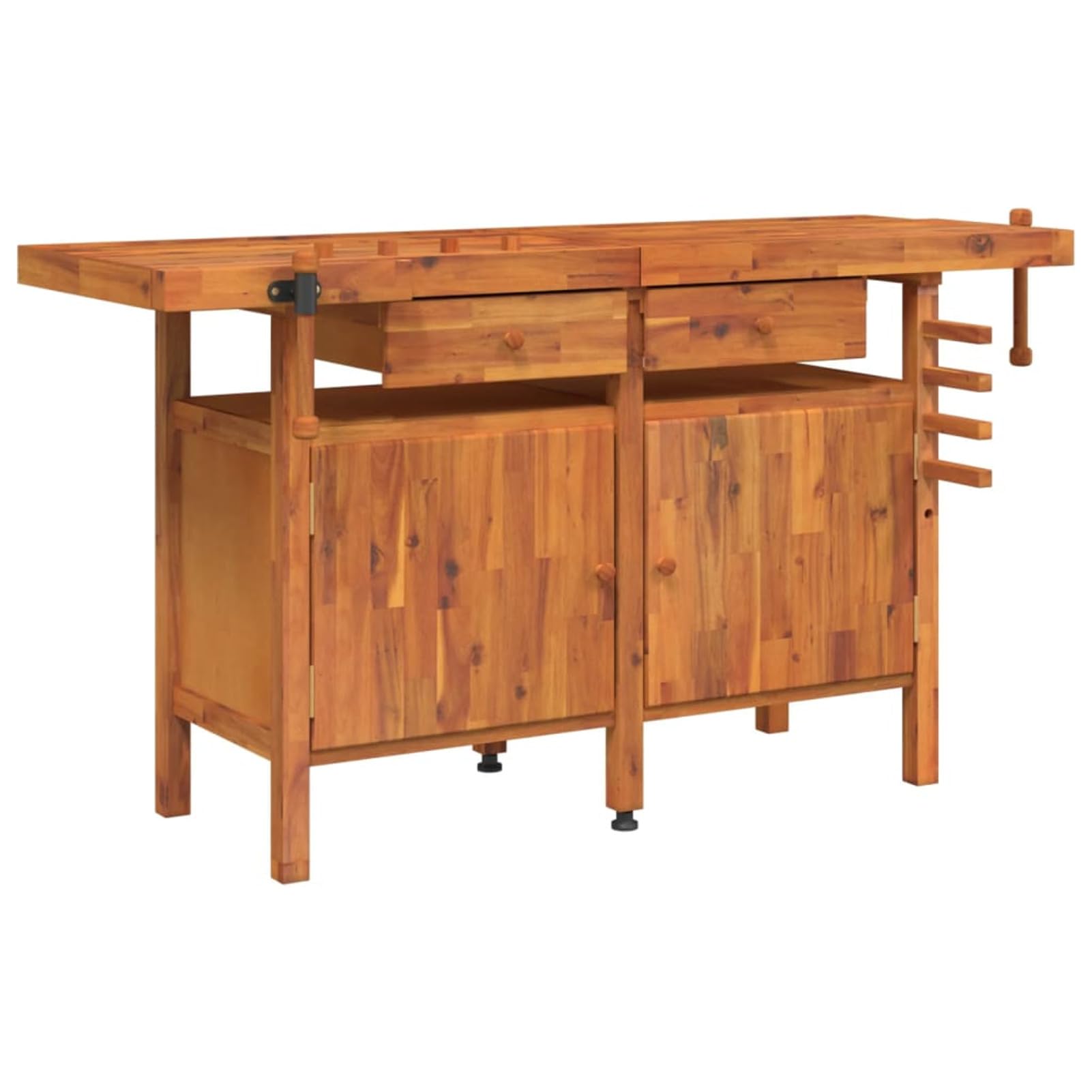 Banco de Trabajo cajones y Tornillos Banco, Banco De Trabajo, Mesa De Trabajo Taller, Caballete Mesa, Banco Herramientas, Bancada De Trabalho, Madera 162x62x83 cm