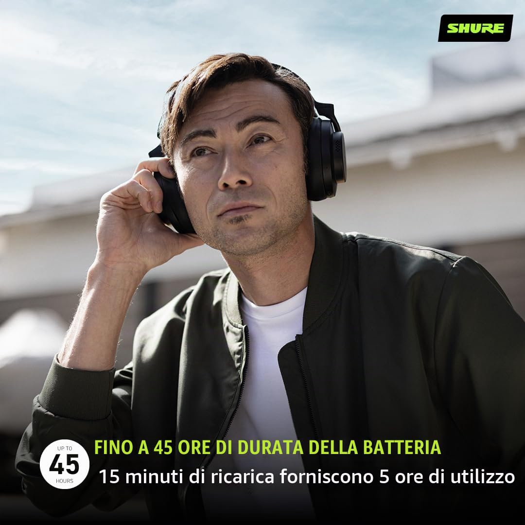 Shure AONIC 50 GEN 2 Cuffie Wireless con cancellazione del rumore