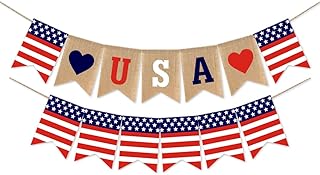 American Flag Flag Decoration, Independence Day Flag Party Decoration, Perfect For Fourth Of July Family Gatherings, Veterans, Bars And Patriotic Events