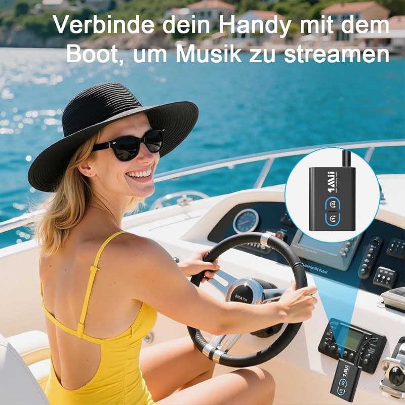 1Mii ML300 Bluetooth 5.3 Adapter aptX HD Vezeték Nélküli Adó-Vevő 2 Fejhallgatóhoz
