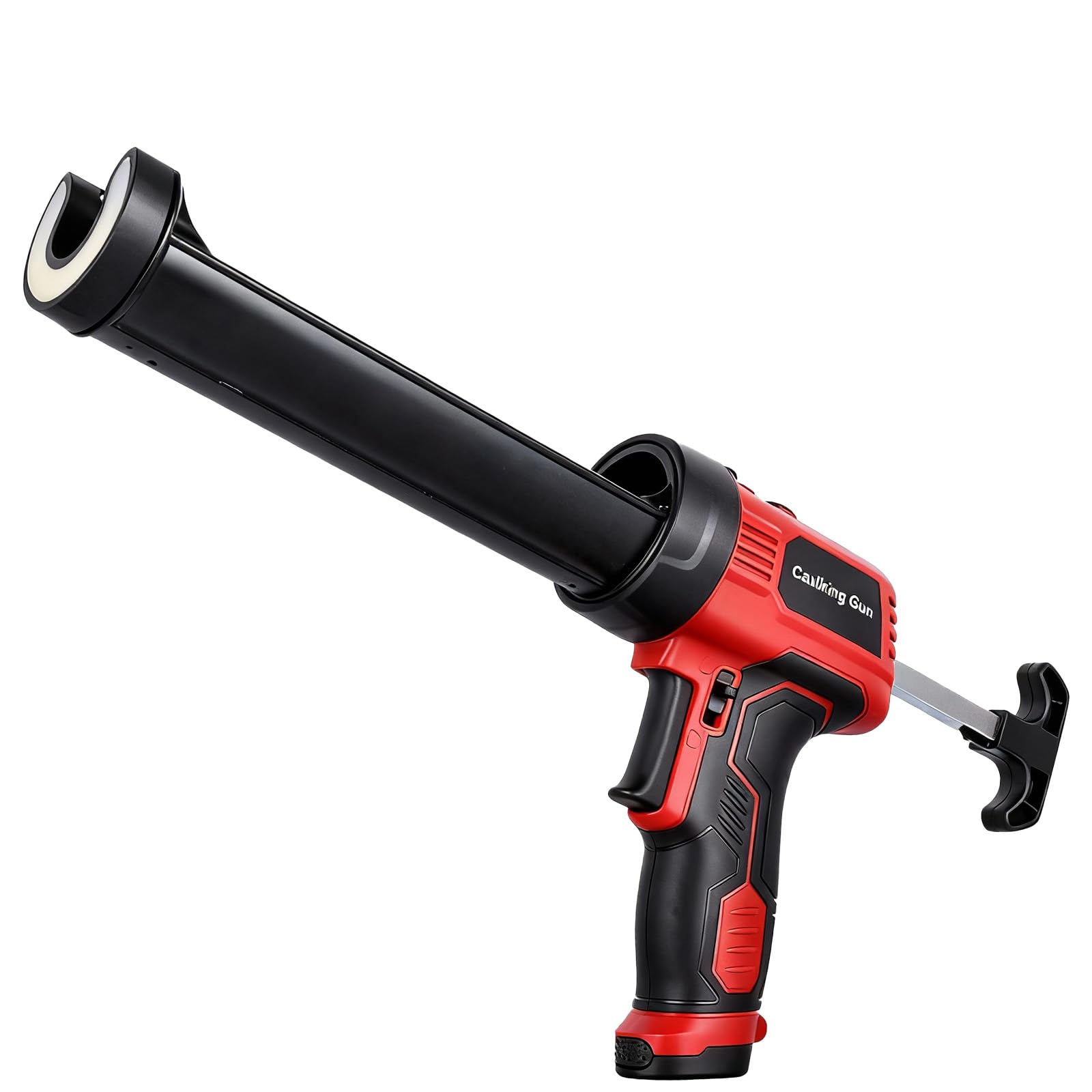 Electric Caulking Gun: Silicone Sealant Gun with 300 KG Thrust, Lightweight Caulk Gun with Constant Flow Tech, 10oz Caulk Guns with LED Light Auto Retract for Filling and Sealing