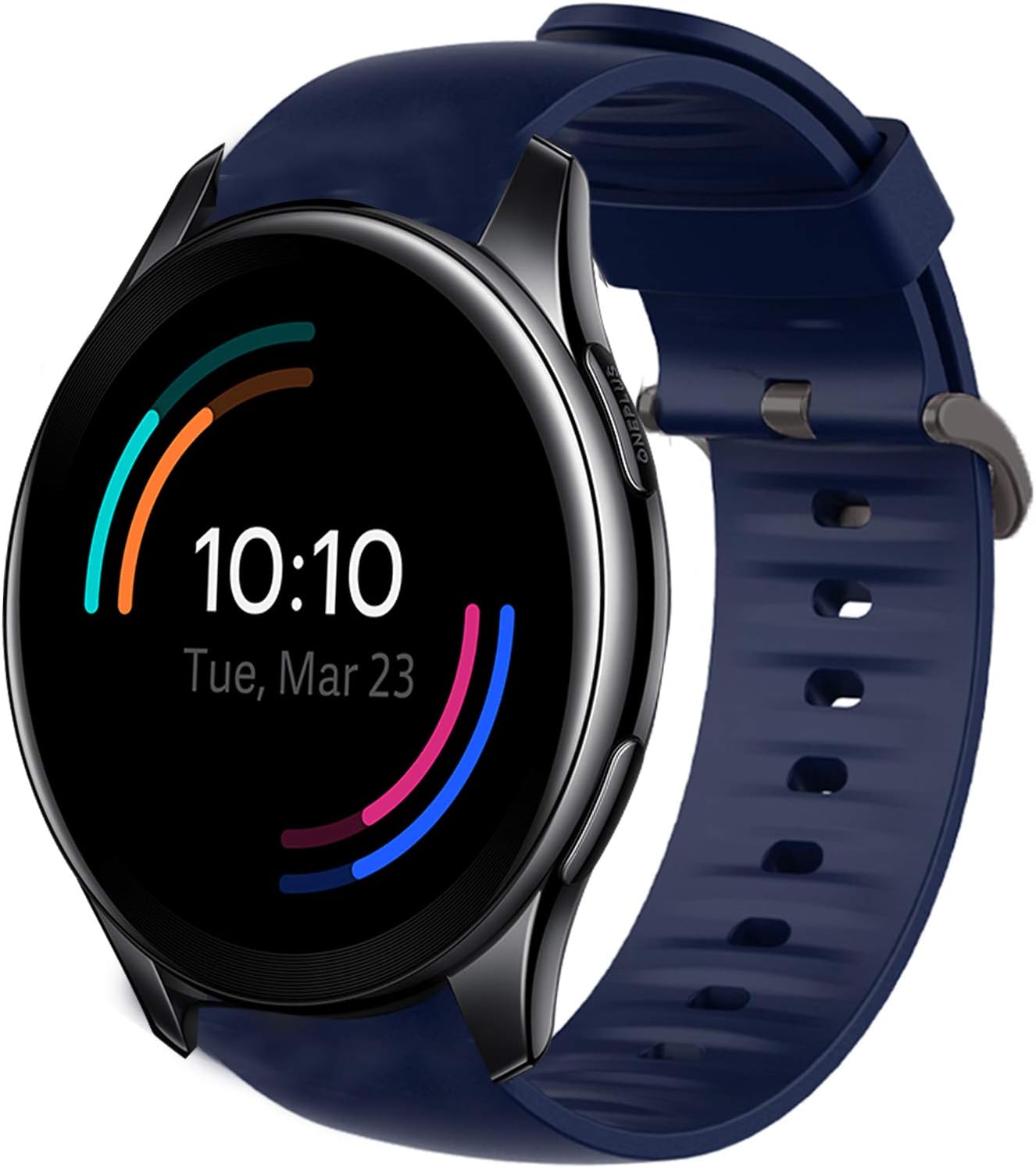 Compatible for OnePlus Watch Band, Youkei Silicone Replacement Soft Band Wristbands Straps with Stainless Steel Buckle for Compatible for OnePlus Watch Smartwatch