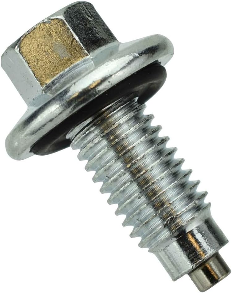 Michigan Motorsports Magnetic Oil Pan Drain Plug | Fits 1999+ LS & LT Engines | 4.8L 5.3L 5.7L 6.0L 6.2L LS1 LS3 LM7 LQ4 L83 L87 LT1 | Helps Capture Metal Debris & Protects Engine