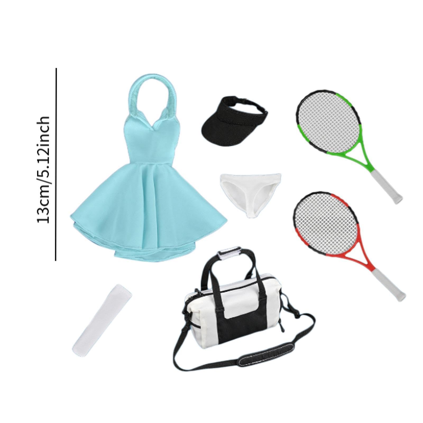 Conjunto Deportivo Tenis Muñeca Escala 1/6