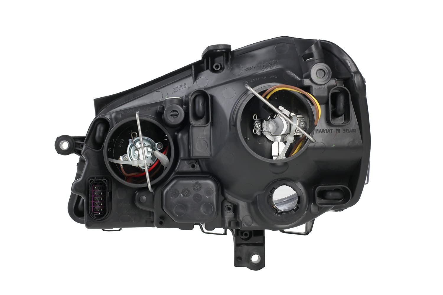 Johns Faro alogeno anteriore per VW Polo 02 9N 05-12 Set di lampadine L R