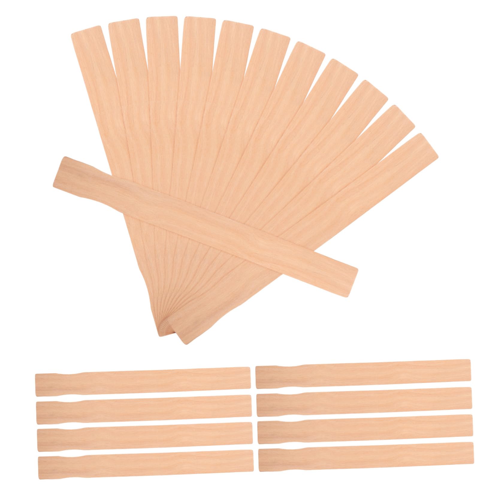 ABOOFAN 5 Ensembles De Peinture Bâtonnets Bois Franc Artisanat Coloré Tiges Outil De Mélange De Peinture Outil D'agitation À Mélanger En Bois Réutilisable 25 Pièces * 5