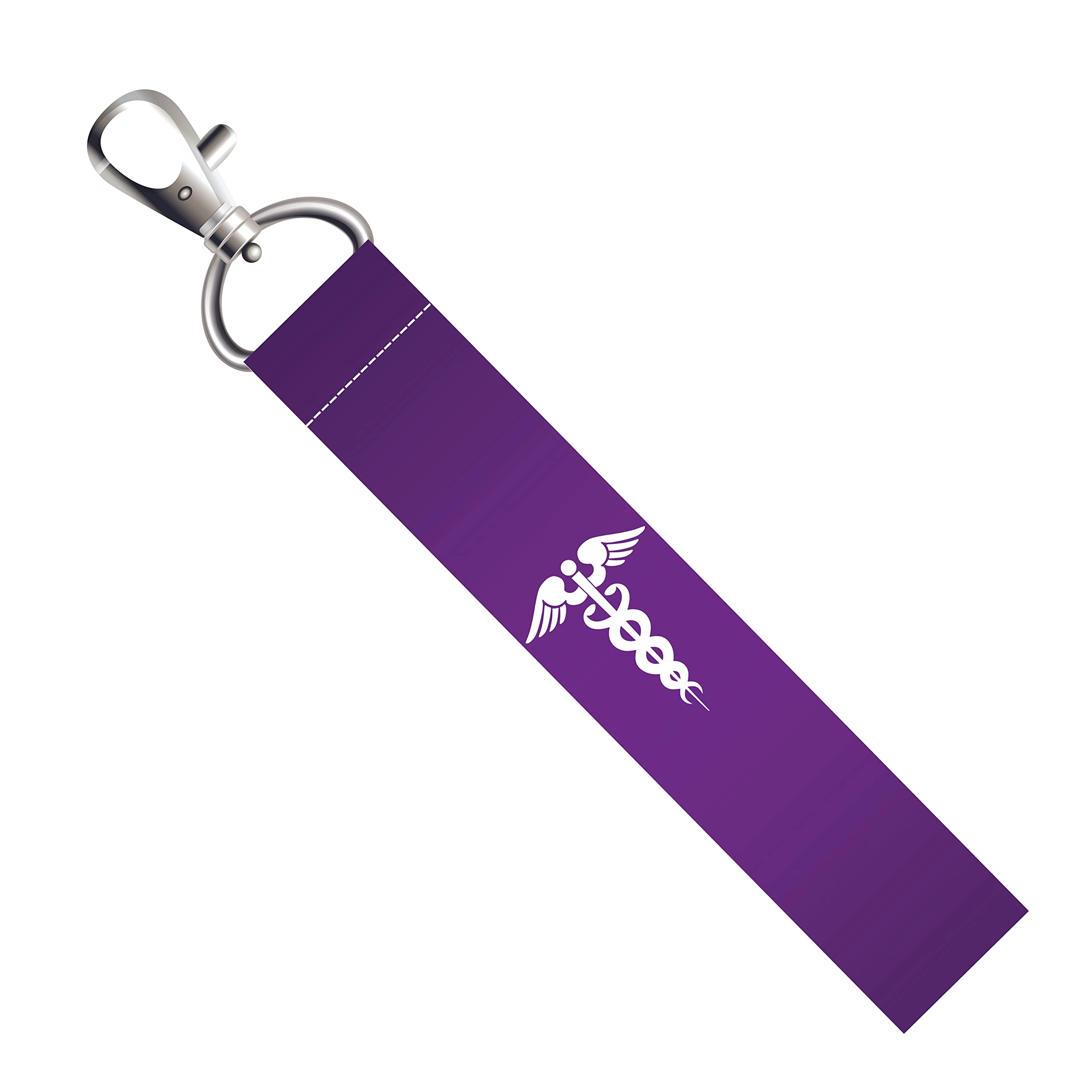 Doctor Symbol Lanyard Tag with Swivel Lobster for Gift Luggage Bags Backpack Laptop Bags L X H 5 X 0.8 INCH-image-32