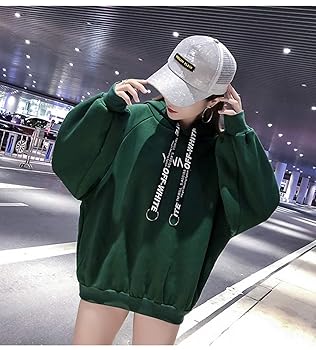 韓国系　レディース　スウェット　原宿系　ハート　ポンポン　フード付き　ファー Amazon.co.jp: [Gergeous] レディース パーカー 裏起毛 長袖