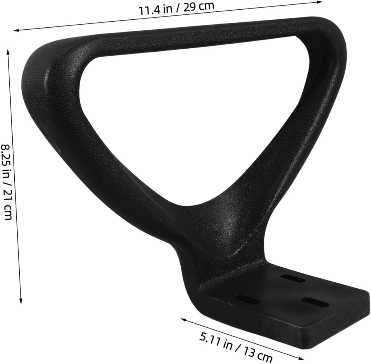 2pcs Ergonomic Office Chair Armrests Wear-Resistant Replacement Parts Sturdy Chair Arm Rests for Professional Household Use