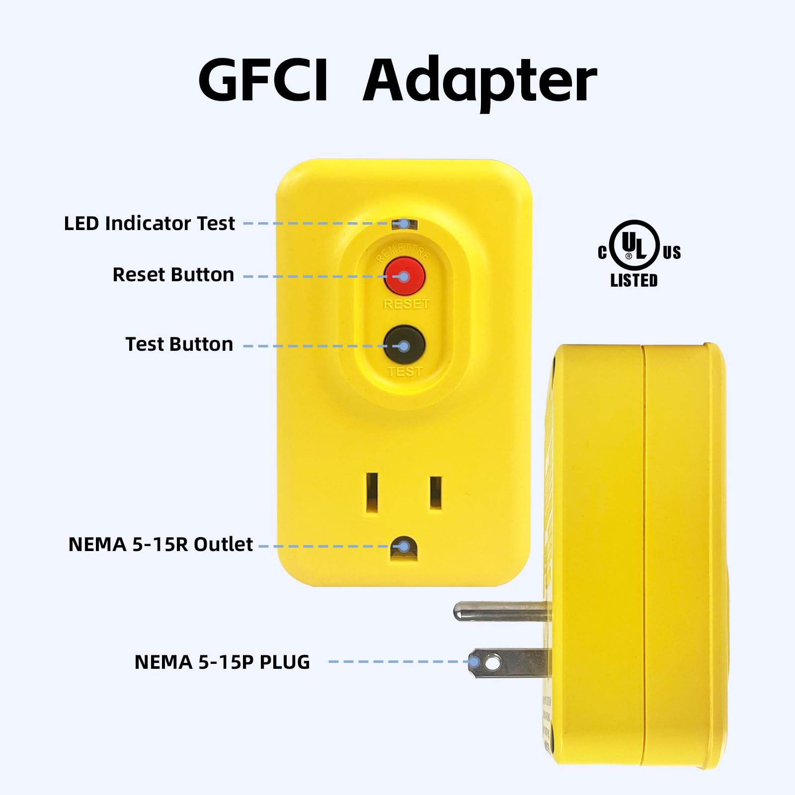 EP GFCI Adapter - Electrical Safety for Tools -4