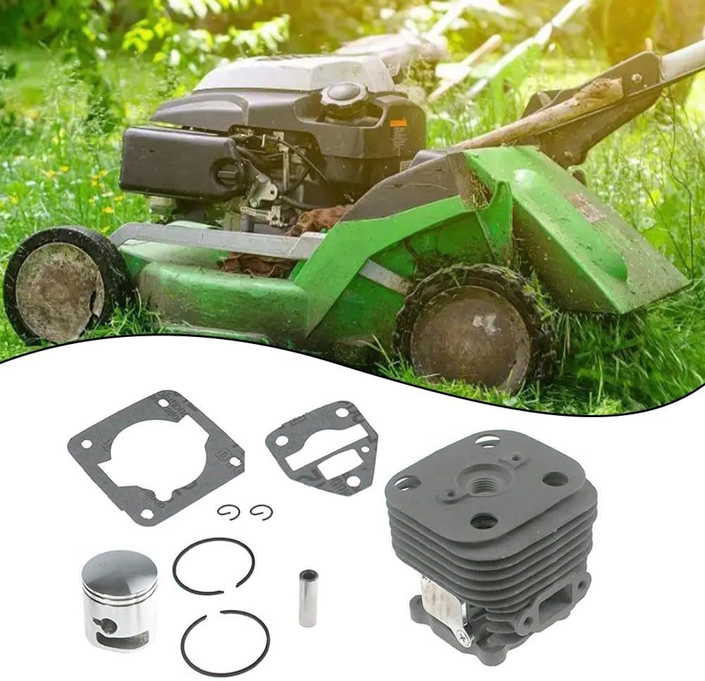 Replacement engine kit 34MM cylinder piston set designed for HEZ260F BCZ260T BCZ260TS EXZ260SPH featuring cylinder piston pin clips and gaskets