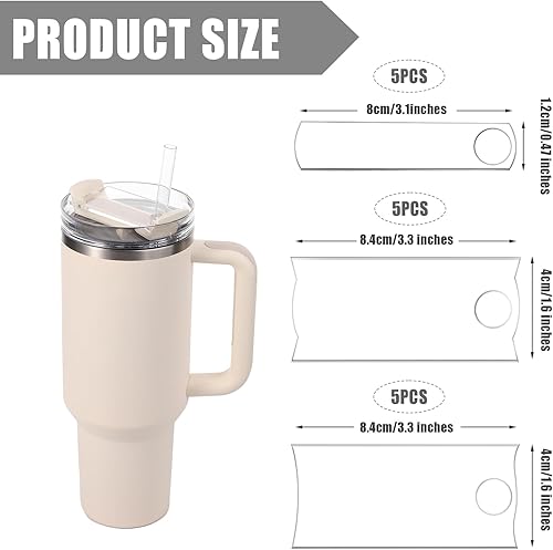 Miniatura 2 de 15 placas de identificación con nombre para Stanley, vaso de 40 onzas, placa de identificación en blanco personalizada, placa de identificación