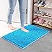 Produktbild U/A Badezimmer Teppich Anti-Rutsch-Badteppich Außen Duscheck Teppiche und Matten Chenille Bad Bodenmatte WC Fußmatte Lakeblue DAGUAI