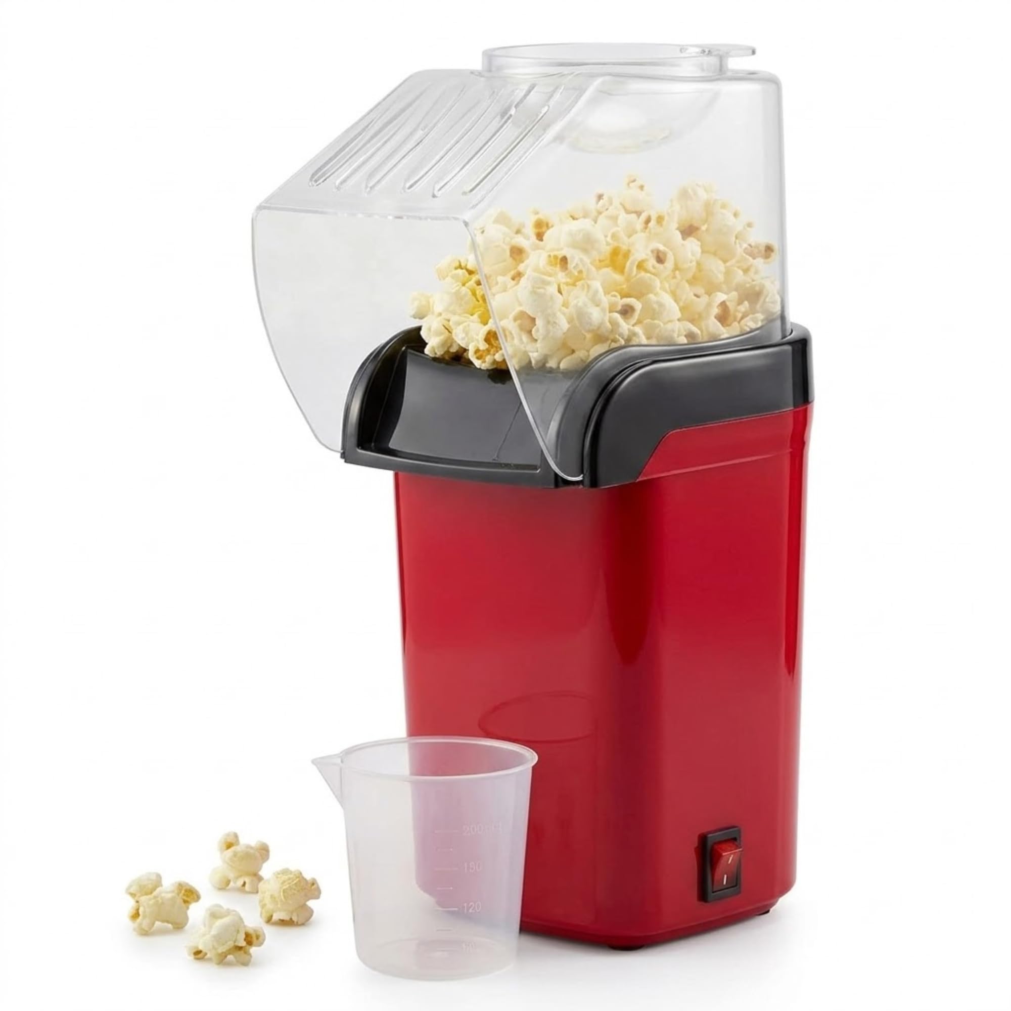Drumstone Pop Maker Popcorn Machine Electric Popcorn Popper Home Popcorn Maker Hot Air Popper Healthy Snack Maker Oil Free Popcorn Kernel Popper Movie Night Snack Party-picture-23