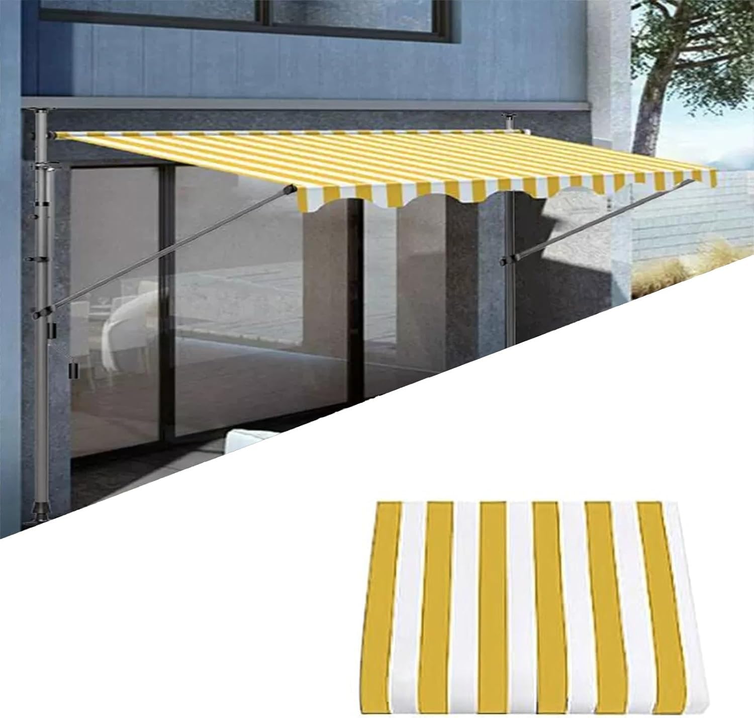 Auvent en polyester résistant à l'eau pour pare-soleil