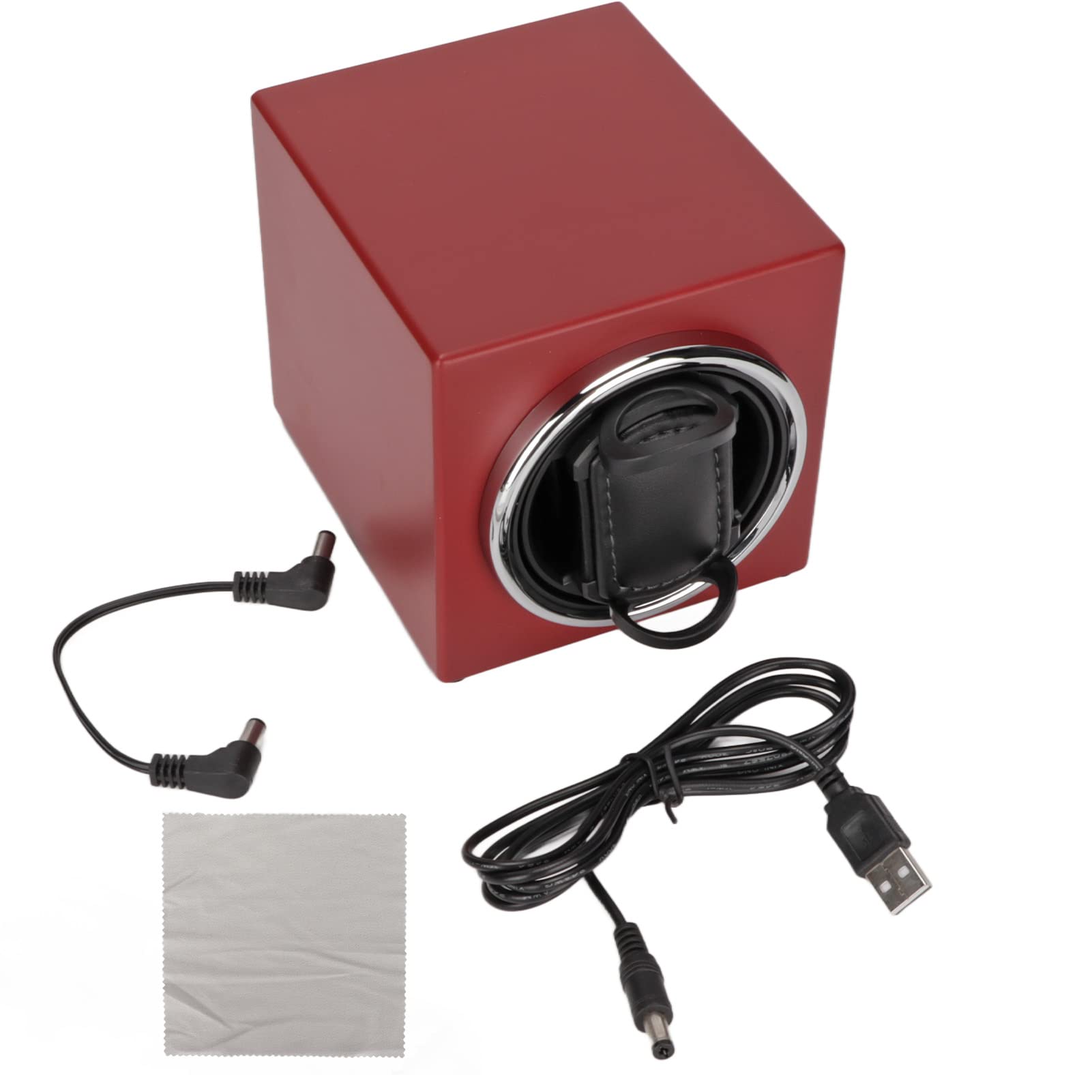 Cocoarm Orologio Automatico Caricatore, Rosso Opaco