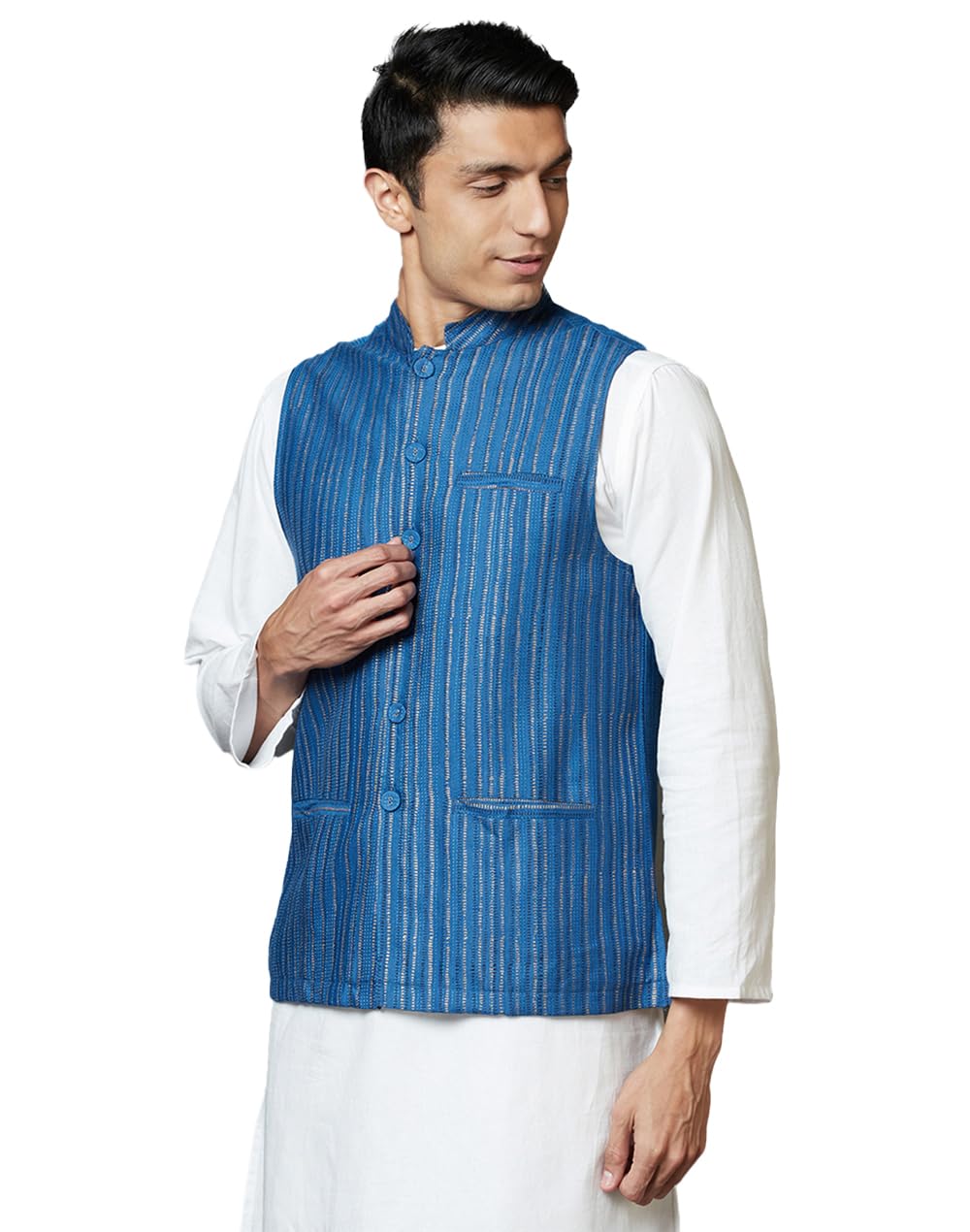 fabindia Men Nehru Jackets-picture-11