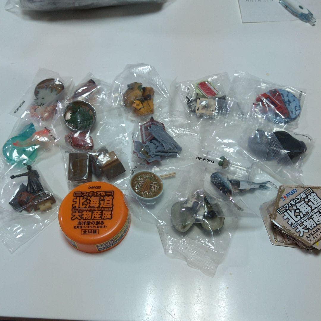 海洋堂 - フィギュア版　北海道大物産展　海洋堂の創る北海道フィギュア　全14種 Amazon.co.jp: 海洋堂 冬の北海道 大物産展 全14種 ＋