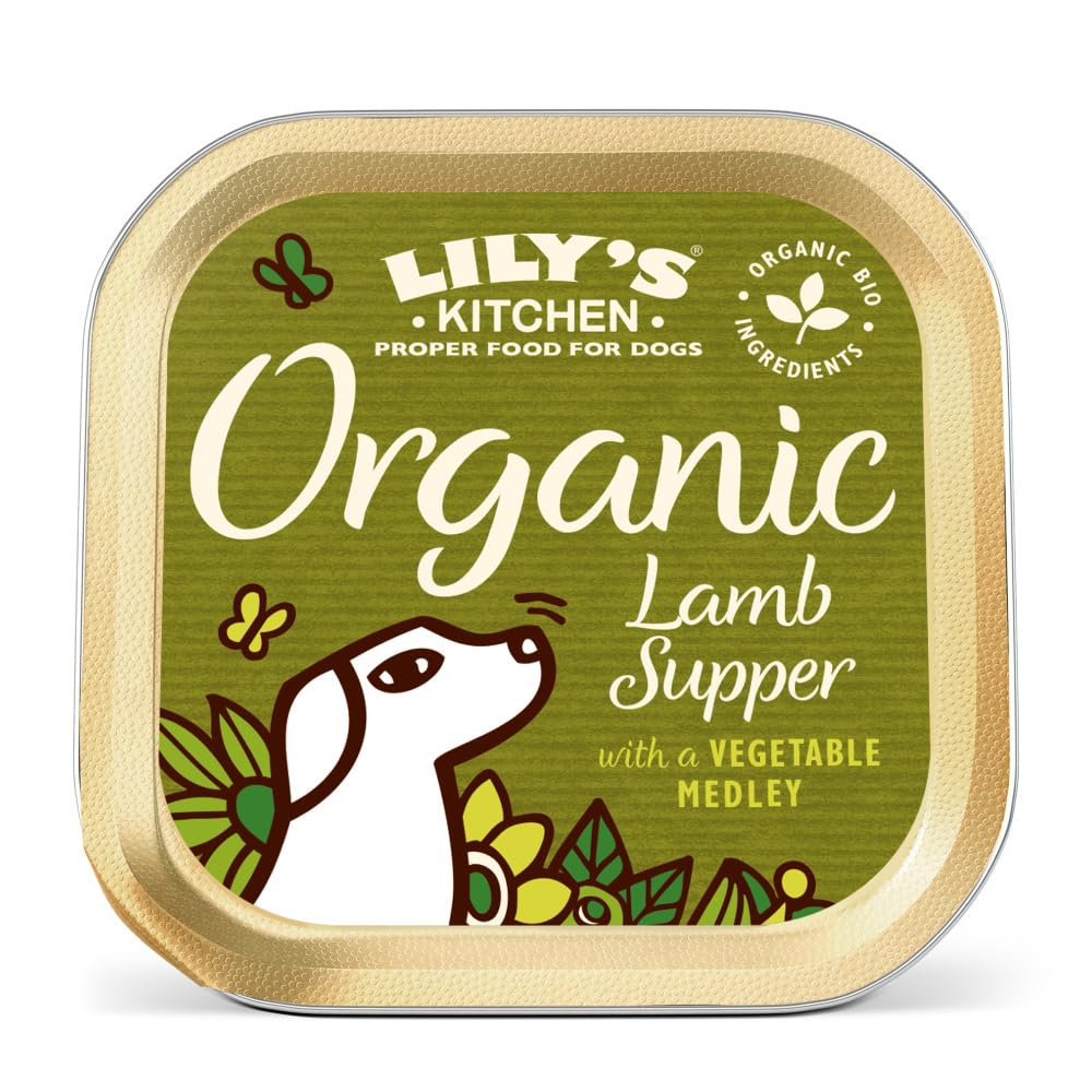 Organic Lamb Supper Wet Dog Food - 150G