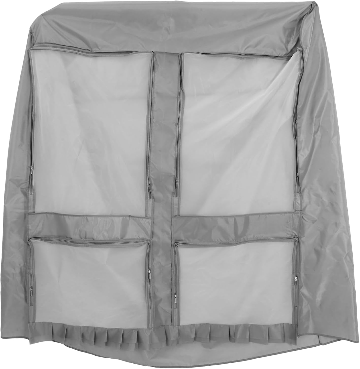 TIDTALEO Oxford Clothing Rack Cover Wardrobe Cover for Dust Moisture Suit Bag Hanging Garment Bag