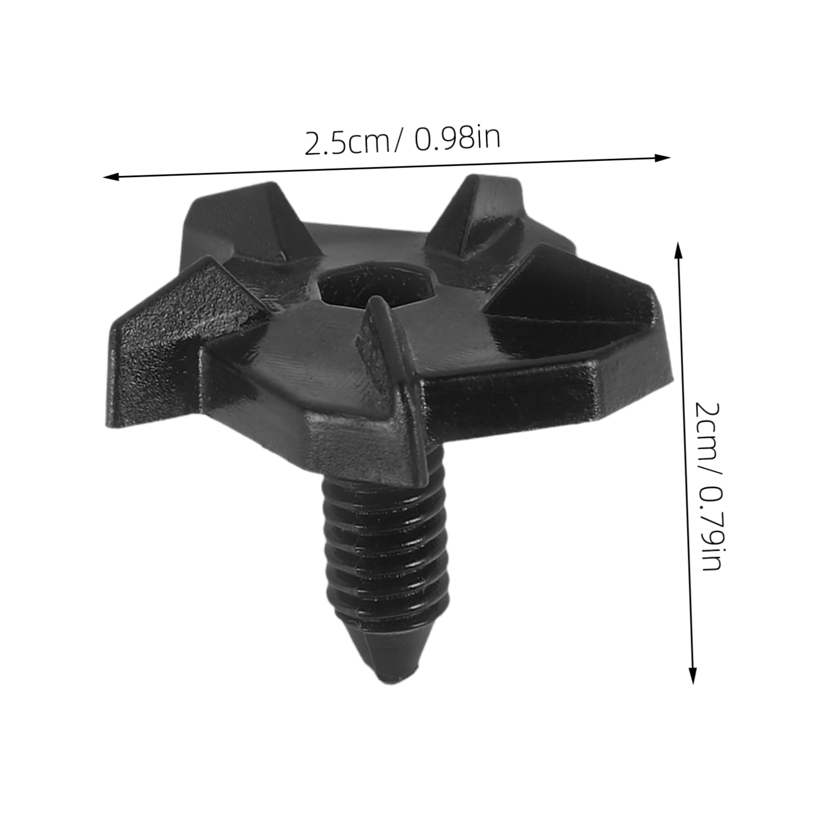 Alipis 1 Set Brim Screws Visor Bolts Clip Attachment Mount Safety Screws Helmets Replacement Fastener Repair Kit Plastic