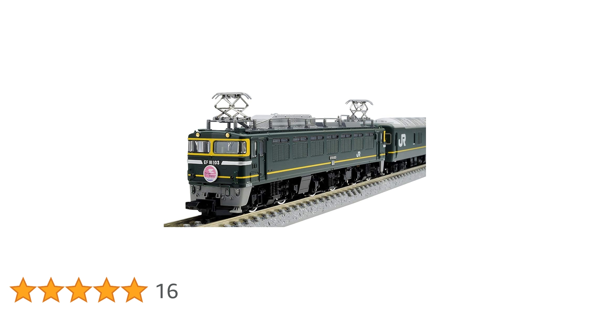 TOMIX 97903 トワイライトエクスプレス登場時 公式]鉄道模型(97903JR EF81・24系 (トワイライトエクスプレス