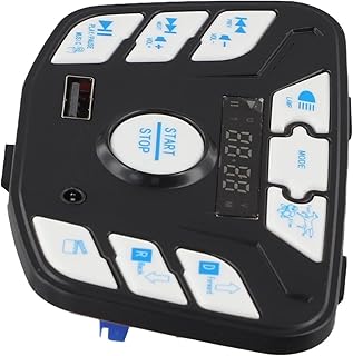 JR1927M Z 24V Controlador de vehículo eléctrico para niños con funcionalidad de música integrada y opciones de velocidad ajustables (JR1927M-Z 24V azul)