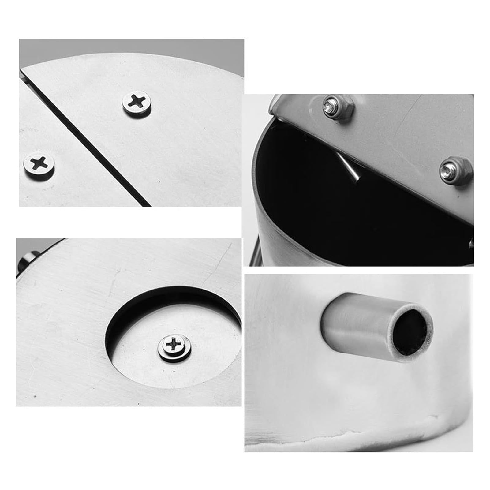 Cuchara Ajustable de Acero Inoxidable para muestras de Agua, muestreador de Vaso de precipitados de péndulo de 1 litro con contrapeso para monitoreo Ambiental y análisis de Calidad del Agua.