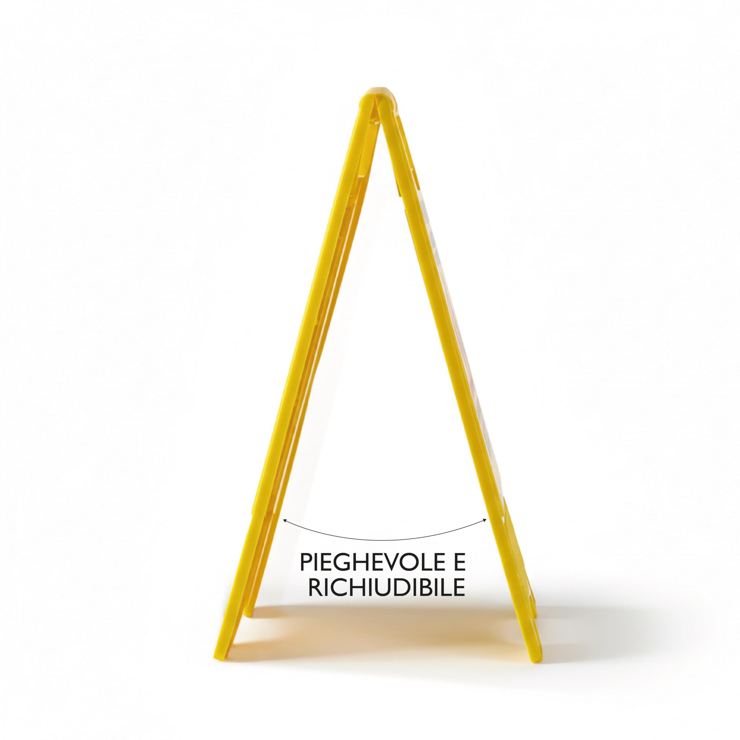 Parfait Factory Wet Floor Panneau Sol mouillé, Plastique, Jaune, 30 x 49 x 56.5 cm