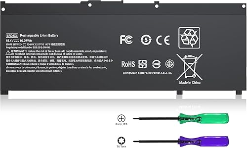 Miniatura 13 de GJKNX - Batería de repuesto para laptop Dell Latitude 5480 5580 5280 5288 5488 5590 5591 5490 5491 5495 E5480 E5580 E5490 E5590 Precision 15 3520