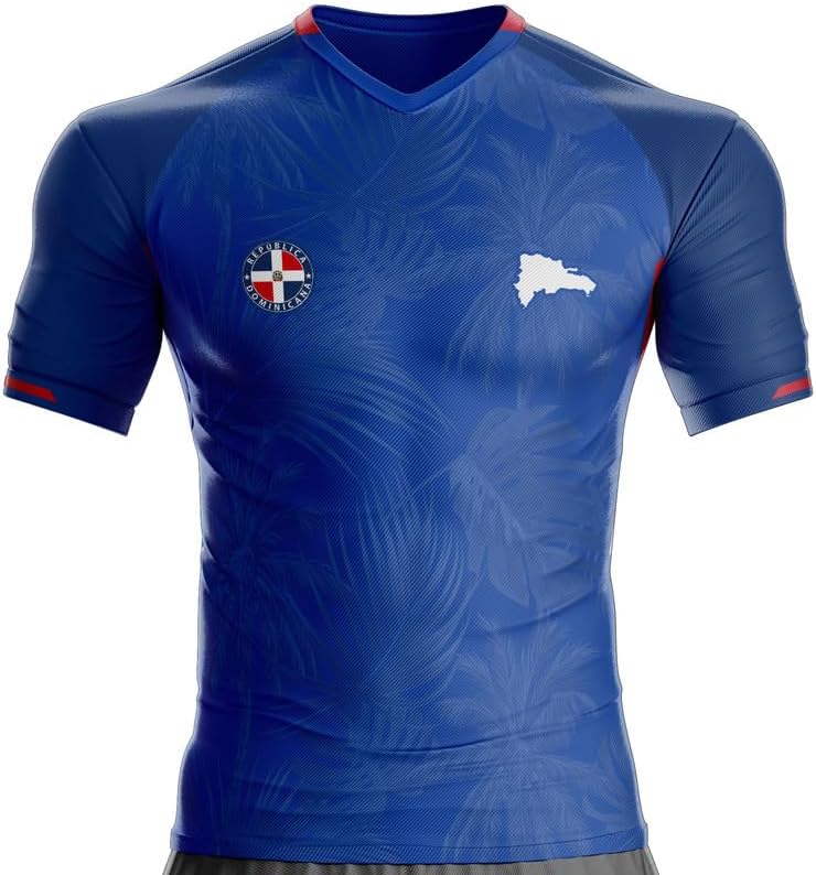 Dominican Republic RD-64 Football Jersey Gift Flag