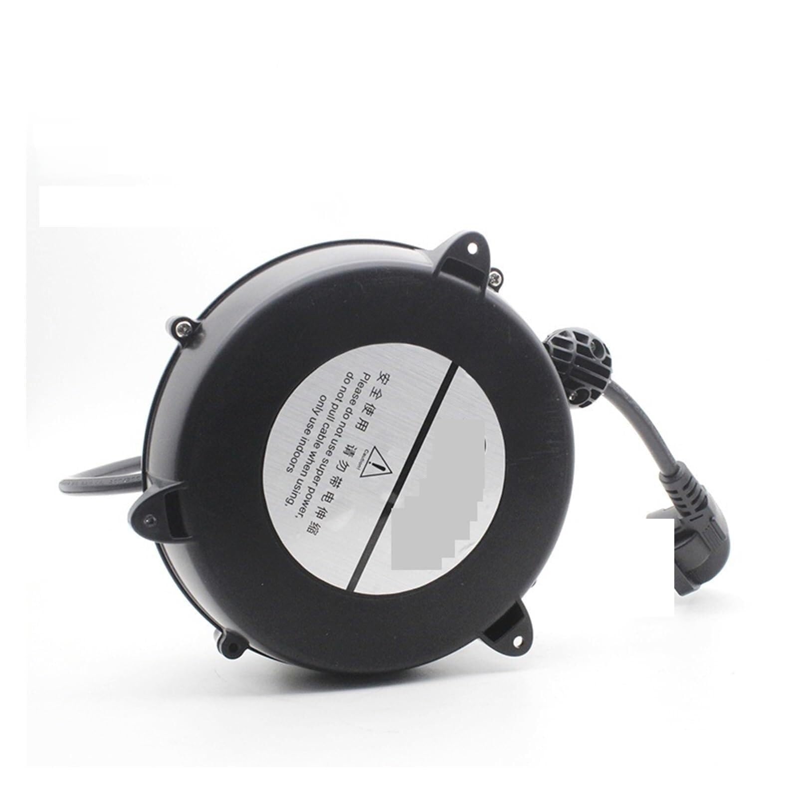 Poahncu 1 Cable Reel， Cordrill Cable Reel Automatic Core Winding Roll Recycling Equipment Wire Mobile For Home Use, Factory, Construction Sites Garden Hose(0612)