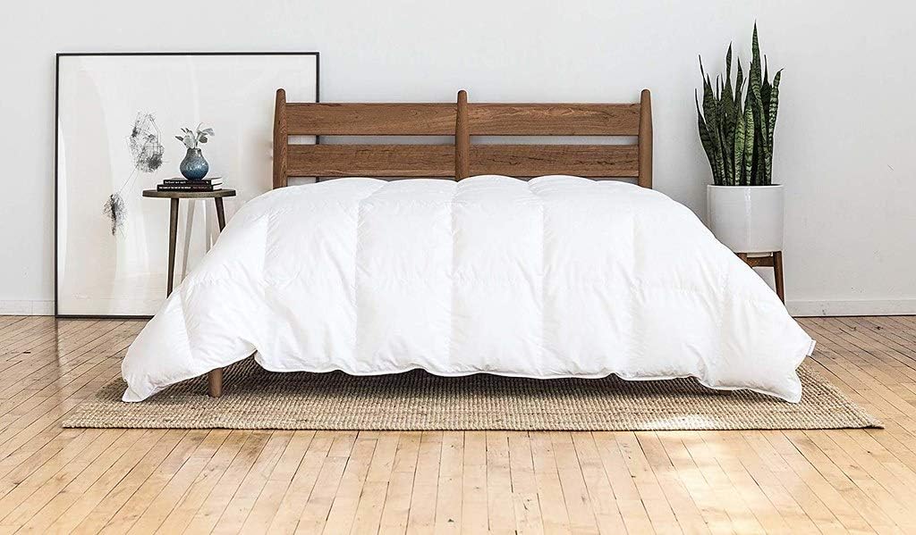 Bokser Home All Season Down Alternative Duvet Insert, Full/Queen — 100% Microfiber Fill, Cozy & Breathable Down Alternative Comforter | Ultra Soft Sateen Weave Shell