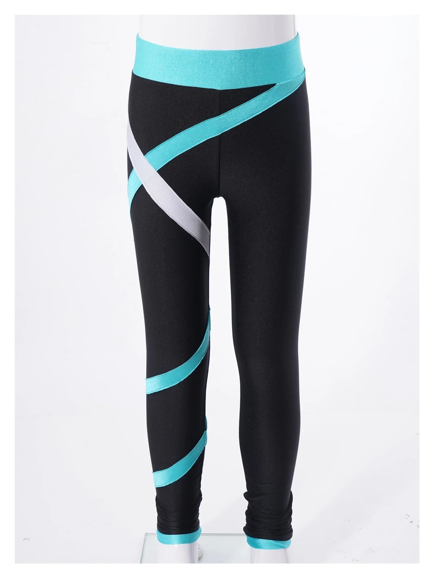 Maillot Gimnasia Mono de Gimnasia for niñas, Manga Larga, Brillantes Diamantes de imitación, Mallas de Ballet y Gimnasia con Leggings for Yoga, Patinaje Maillot De Danza Gimnasia(14)