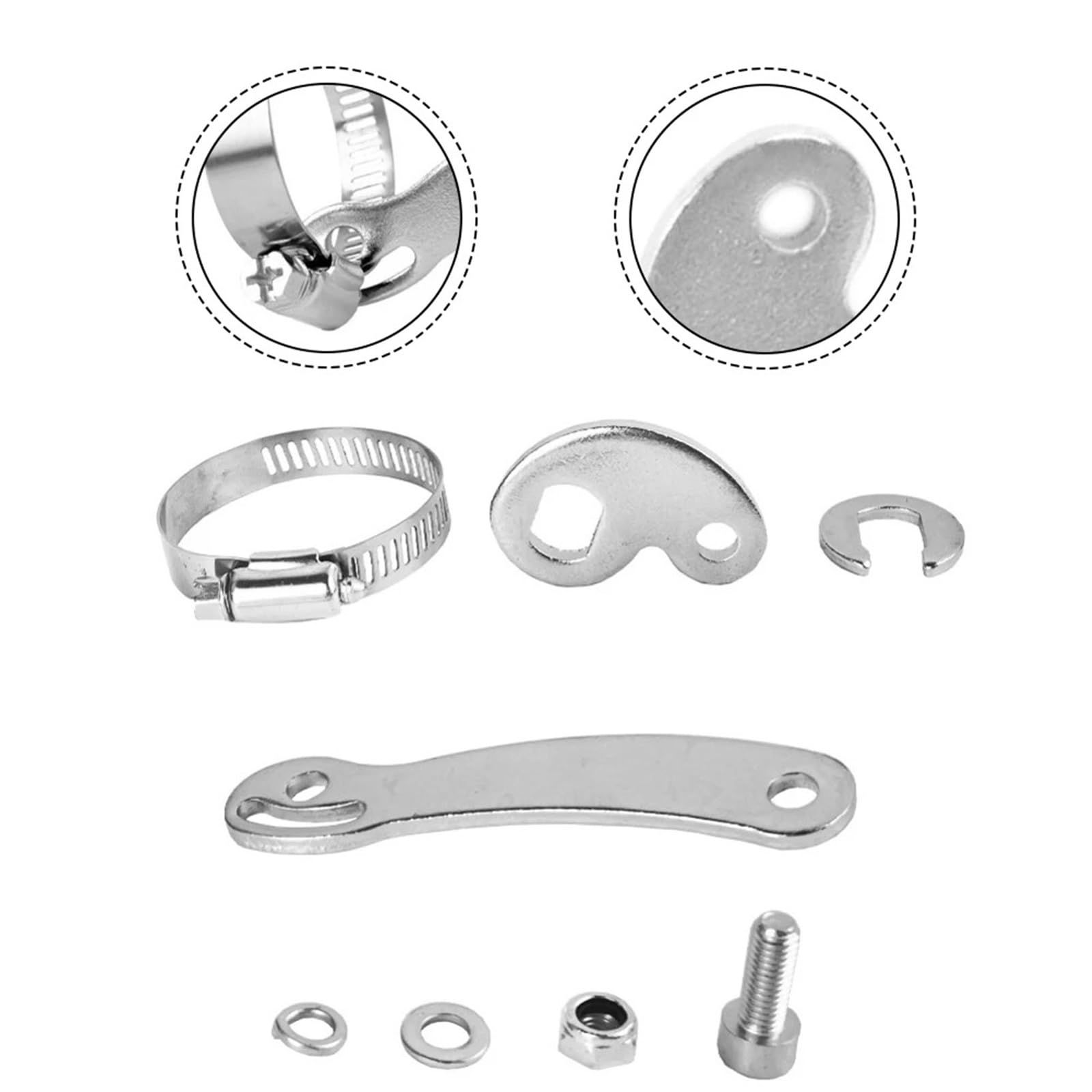 Kit di conversione del braccio di coppia compatibile con sensore del braccio di coppia Ebike per ruote anteriori e posteriori, design leggero