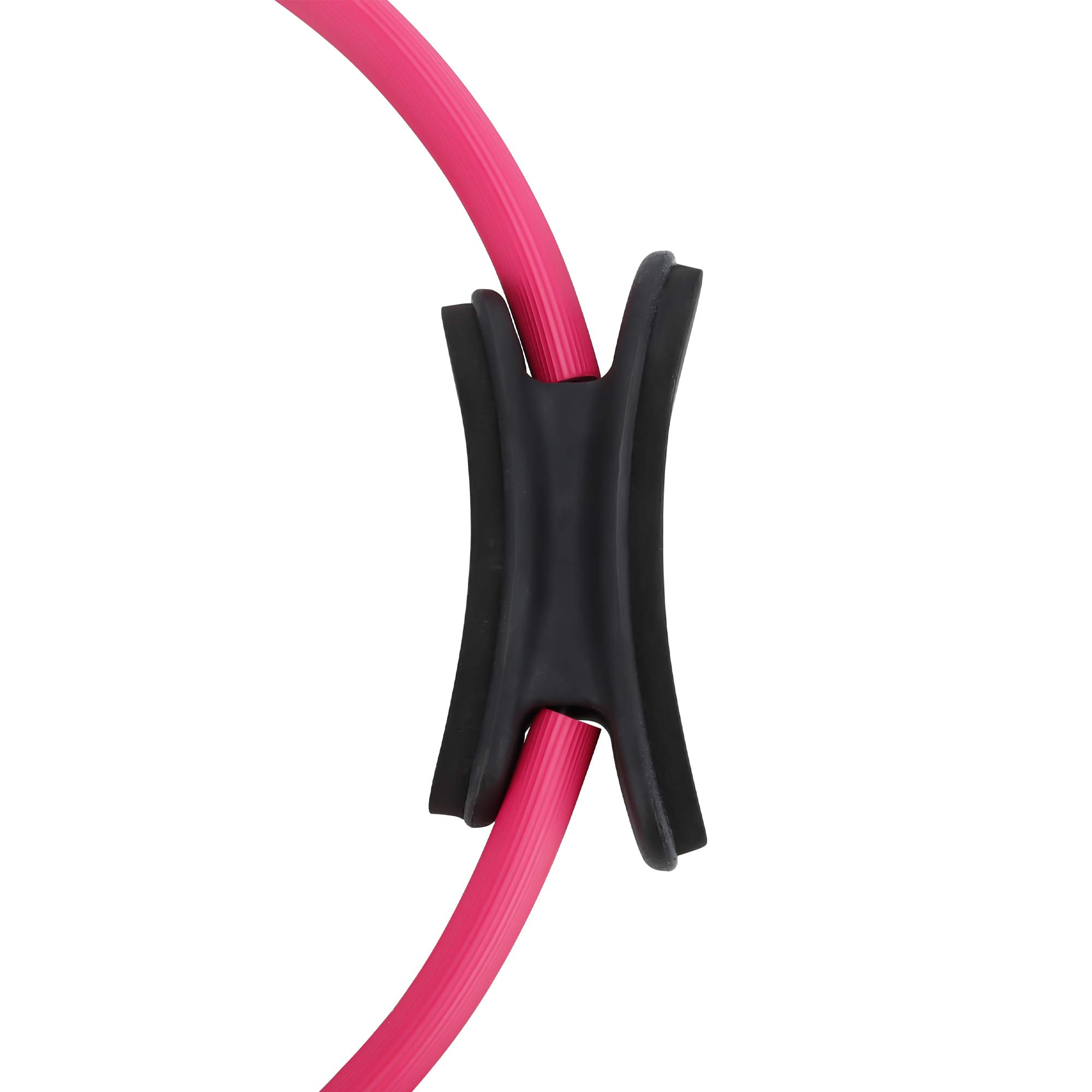 EmpireAthletics - Pilates-Ring mit Polstern und 35 cm Durchmesser für Pilates, Yoga, Ganzkörper-Training, Gymnastik UVM. - Core-Trainer Circle Kreis Magic-Circle in PINK