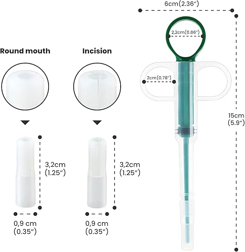 Miniatura 4 de Pastilleros para Perros, pastilleros para Gatos. Dispensador de pastillas para Perros. Dispensador de píldoras para Gatos. Aplicador de pastillas
