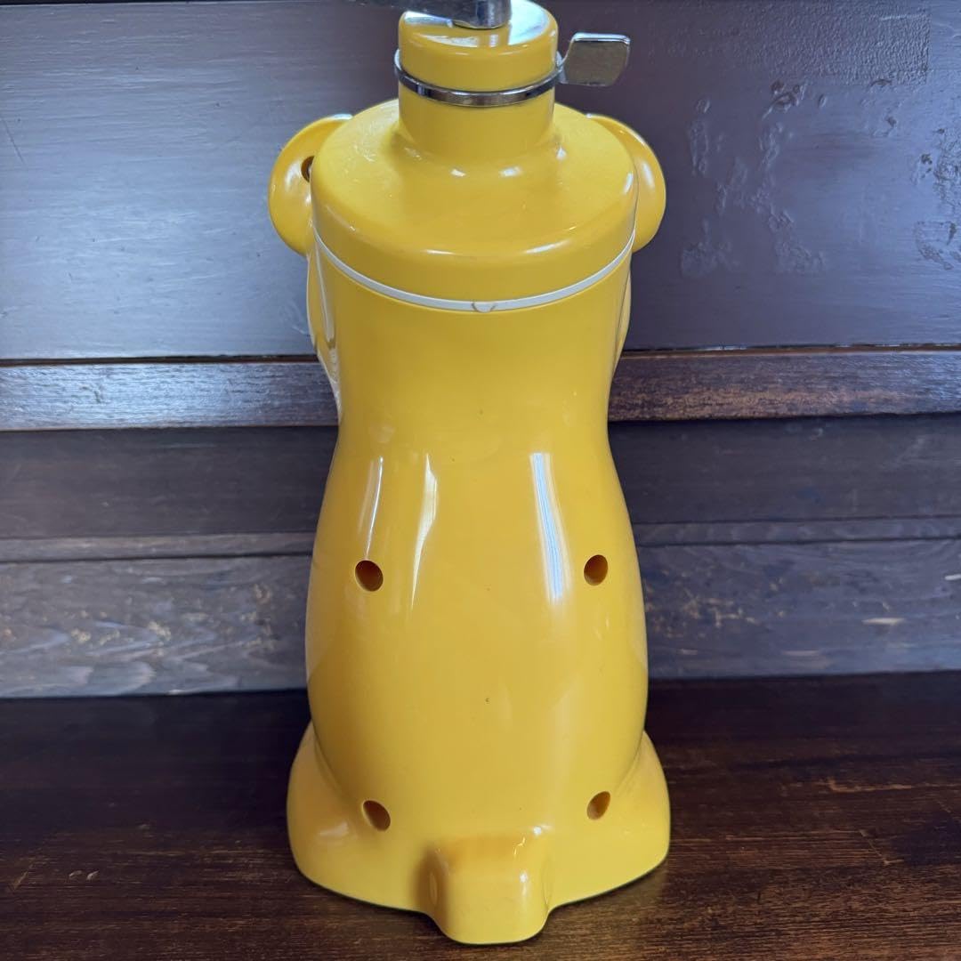 Amazon.co.jp: 昭和レトロ きょろちゃん 黄色 イエロー かき氷機