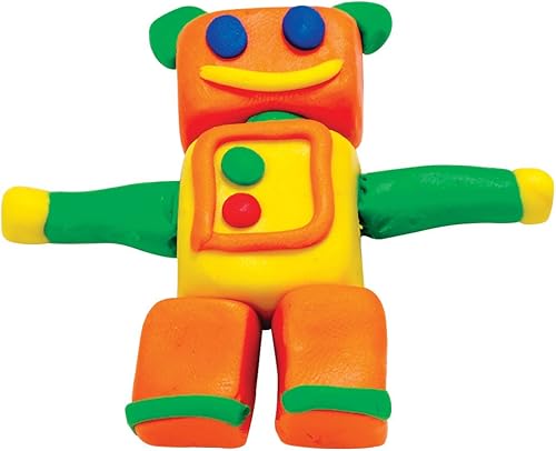 Miniatura 5 de Faber-Castell Do Art Create with Clay - Juego de arcilla para modelar para niños, arcilla suave, nunca se seca