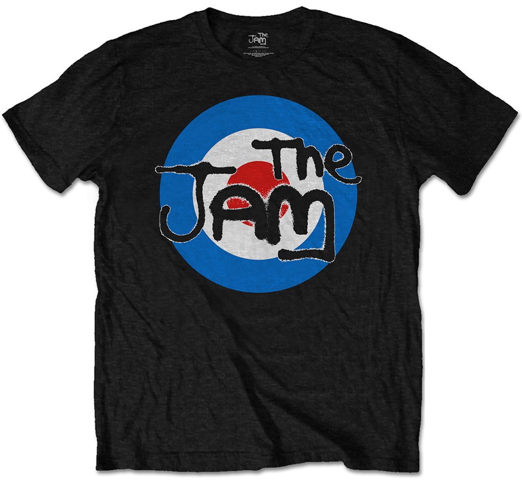 The Jam 'Target Logo' Soft Hand Ink T-Shirt (Large) Black
