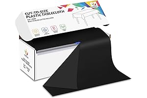 54 Inch X 300 Feet Plastic Roll Tablecloth